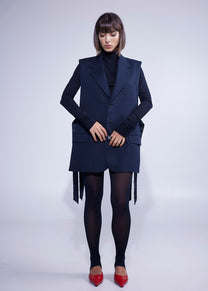 RE/Papa&#39;s Blazer à noeuds - n°49 marine