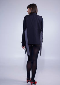 RE/Papa&#39;s Blazer à noeuds - n°51 noir