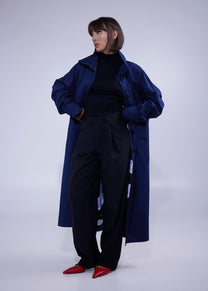 LABORATOIRE / Trench Rocher - bleu