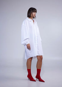 RE/Papa&#39;s shirt - Chemise/robe blanche