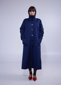 LABORATOIRE / Trench Rocher - bleu