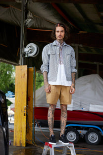 RE/Papa&#39;s shirt / Chemise manches courtes, n°2 carreaux