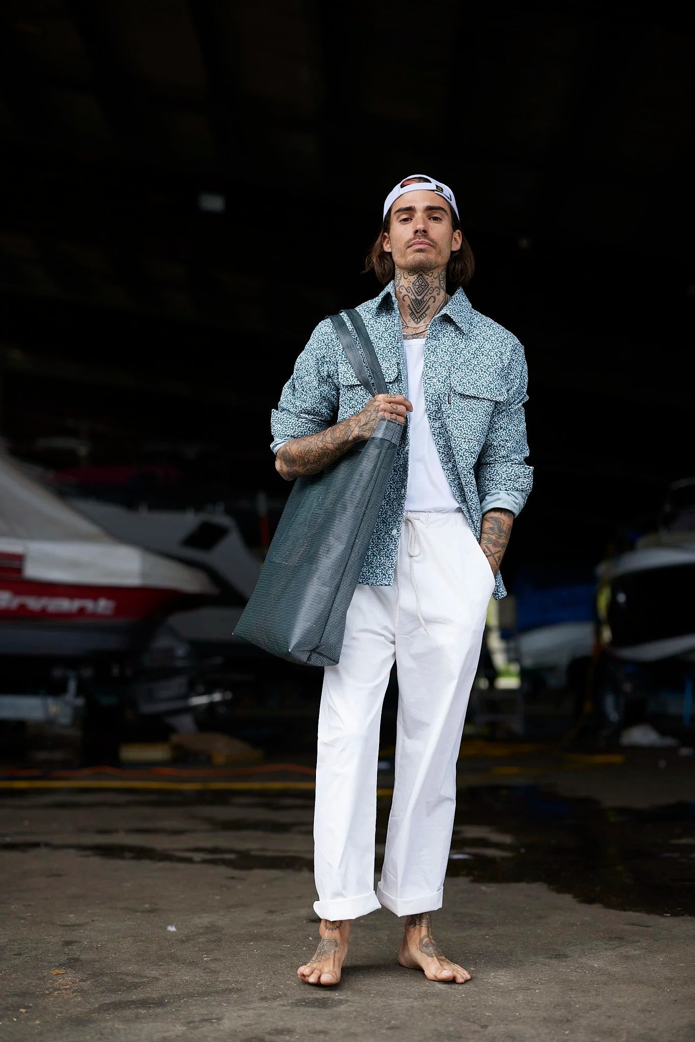 LABORATOIRE / Pantalon  &quot;corde&quot;