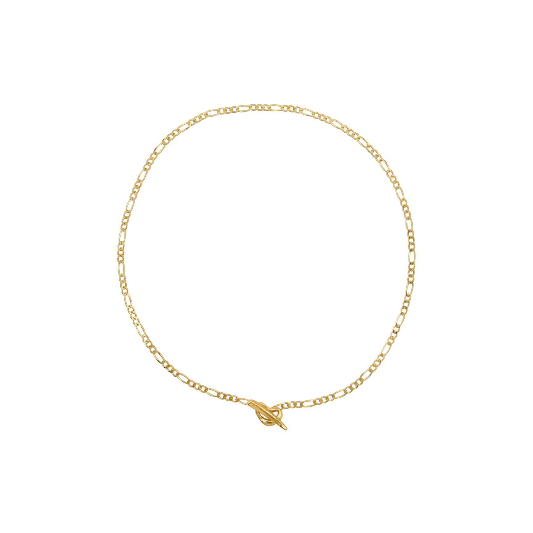 hana kim / Mesh Necklace - silver and gold