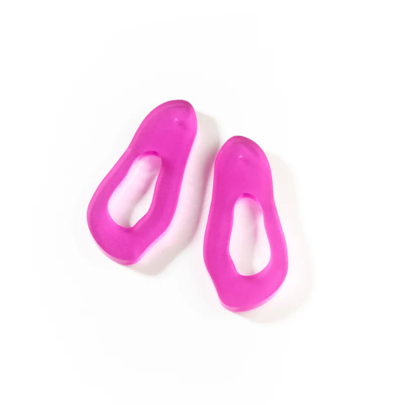 Boucles d'oreilles MINT - frosted orchid