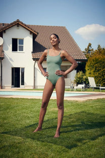 Neumühle / Maillot une pièce Verzasca - Olive