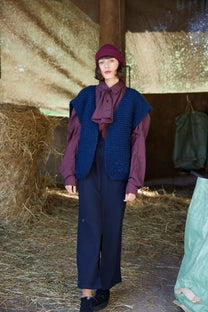 RE/LABO / chemise RE/Bielgee - bordeau
