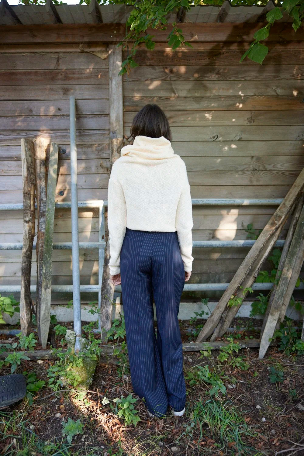 LABORATORY / Frisson Sweater, Cream