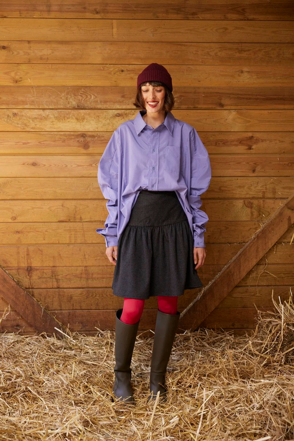 RE/LABO / chemise RE/Bielgee - lavande