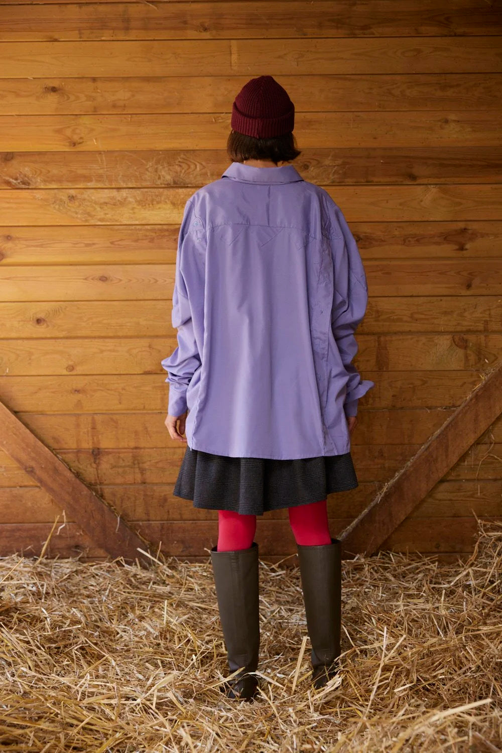 RE/LABO / chemise RE/Bielgee - lavande