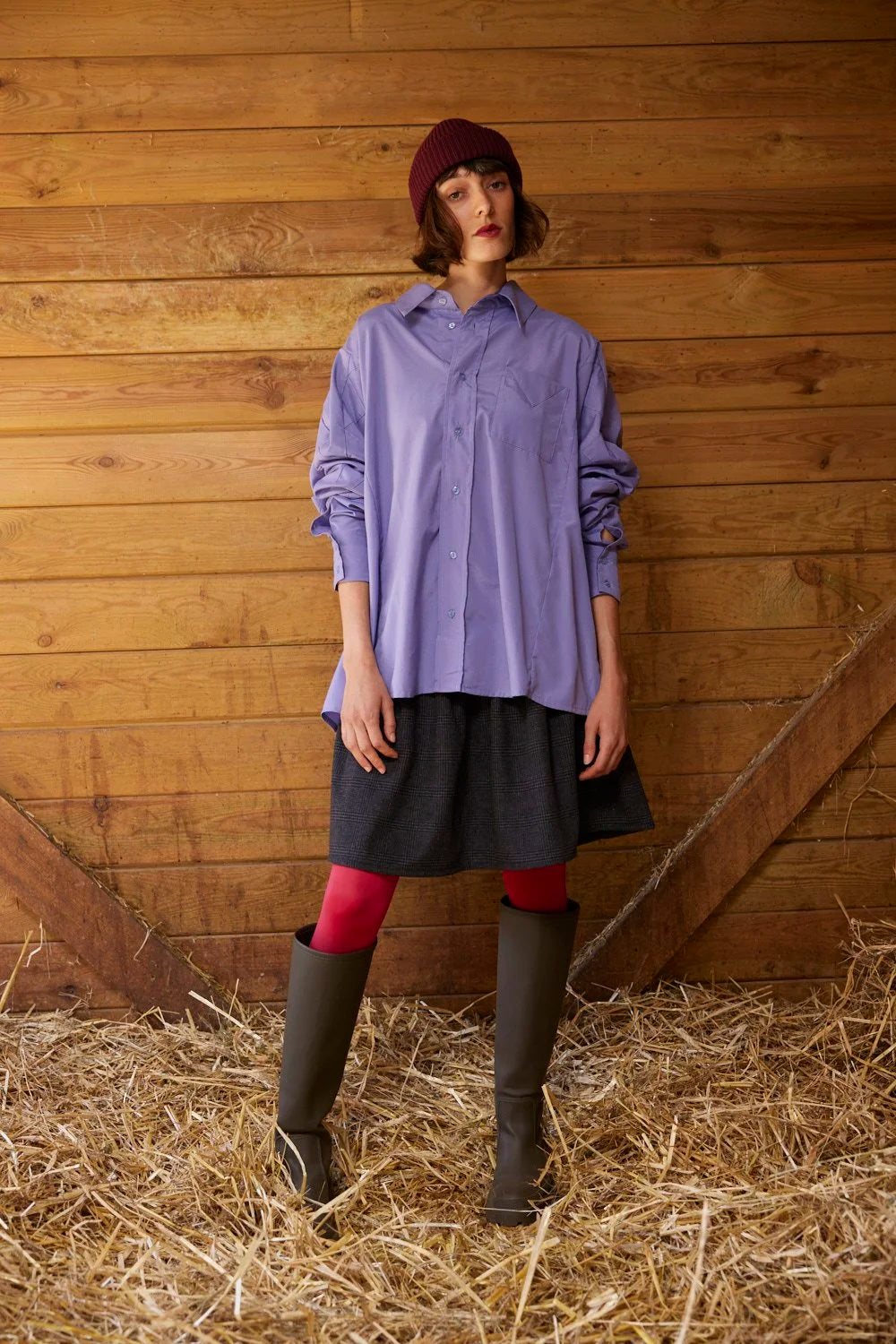 RE/LABO / chemise RE/Bielgee - lavande
