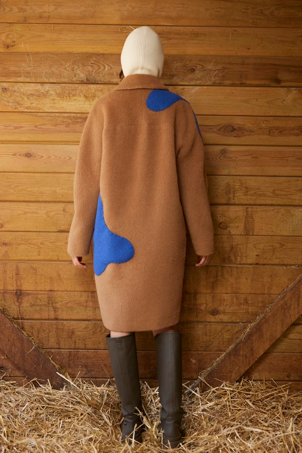 RE/Jungle Folk /  manteau CARI - camel+roi