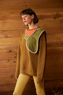 RE/Little Indi / Camel Petal Sweater