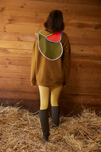 RE/Little Indi / Camel Petal Sweater