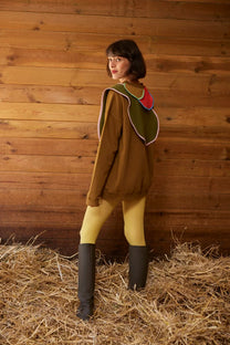 RE/Little Indi / Camel Petal Sweater