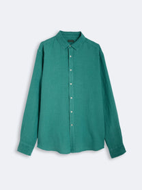 CARPASUS / Chemise Nuve en lin - Teal