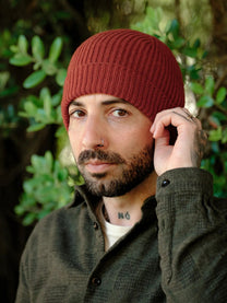 CARPASUS / Merino wool hat, navy