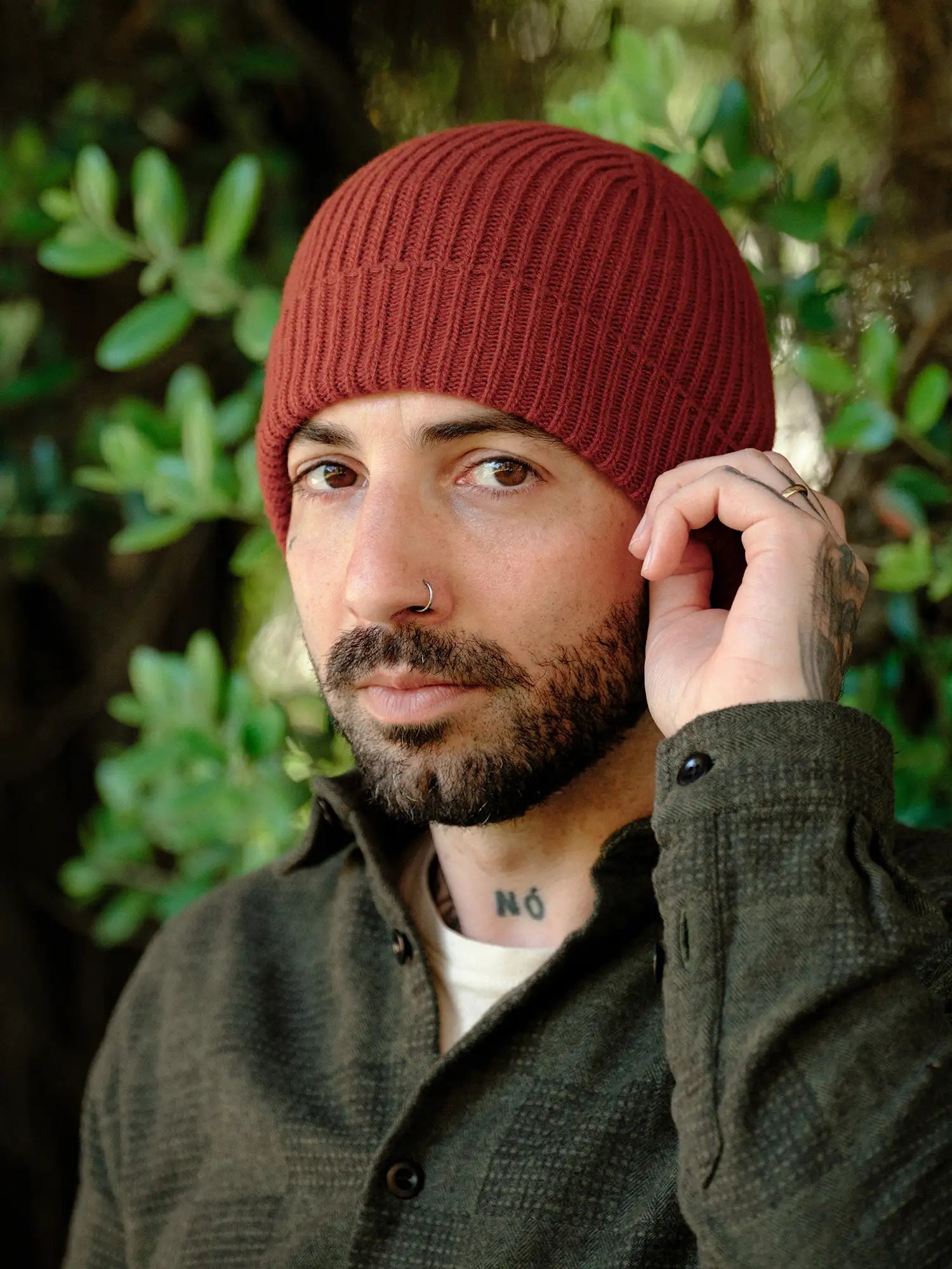 CARPASUS / Merino wool hat, navy