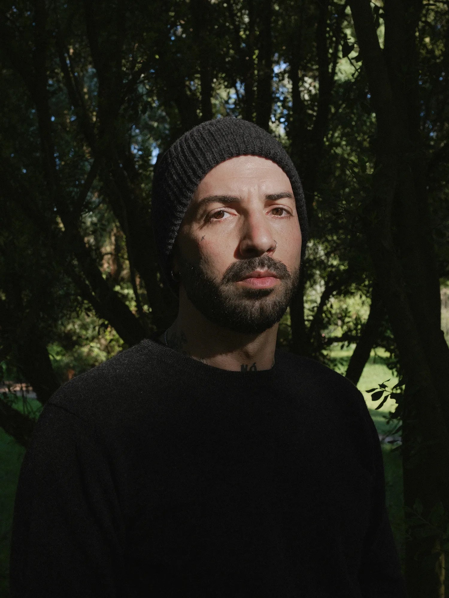CARPASUS / Merino wool hat, navy