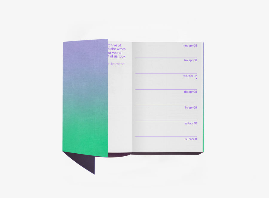 JULIE JOLIAT / 2026 diary - Vanilla