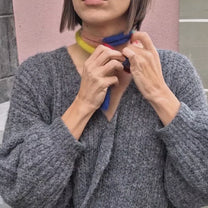 Tricot de Jacqueline / écharpe multi