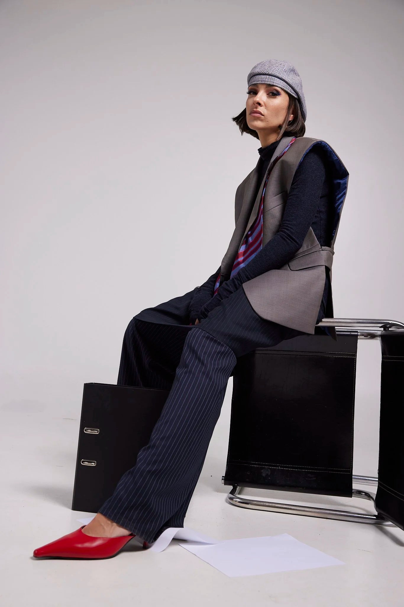 RE/Papa&#39;s Blazer avec rabats - n°3 gris