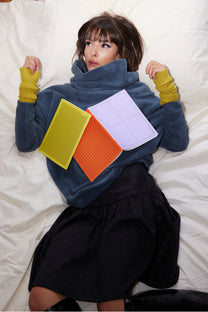 LABORATOIRE / Pull Cosy - vert de gris