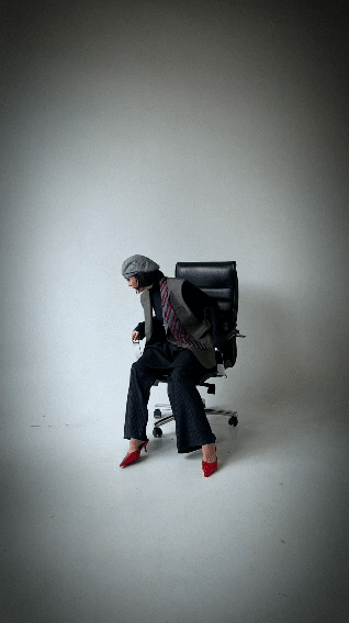 RE/Papa&#39;s Blazer avec rabats - n°3 gris