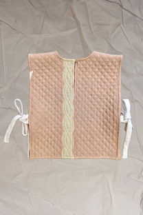 RE/Cover / Gilet à nœuds - Pastel à motifs