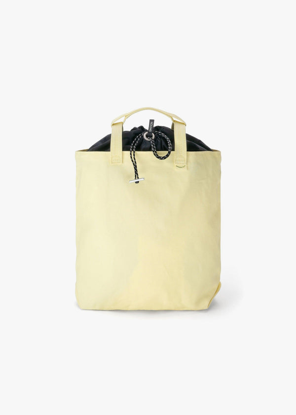QWSTION / Bananatex Tote Bag Medium / Pale Yellow / Raven