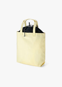 QWSTION / Bananatex Tote Bag Medium / Pale Yellow / Raven