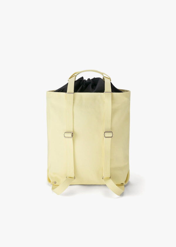 QWSTION / Bananatex Tote Bag Medium / Pale Yellow / Raven