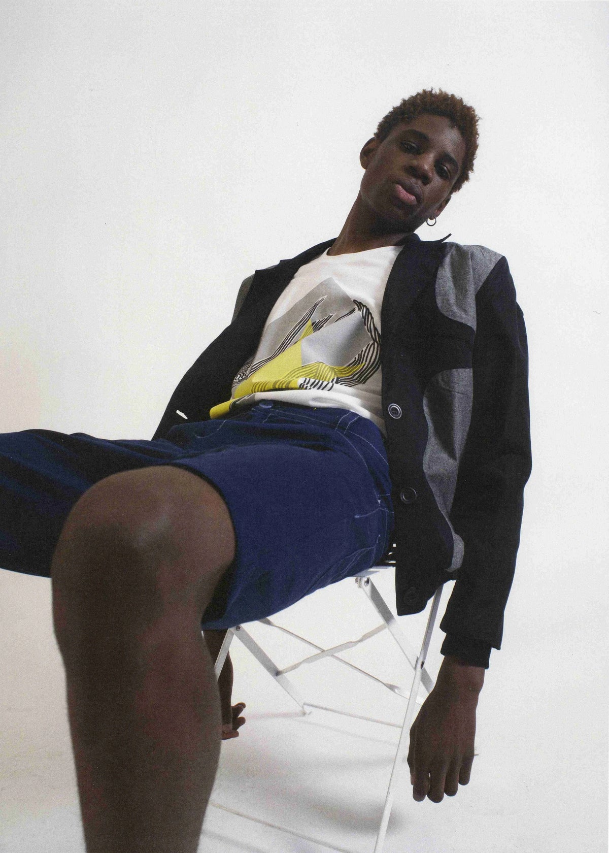 RE/LABO / Blouson réversible RE/Smala, noir/gris