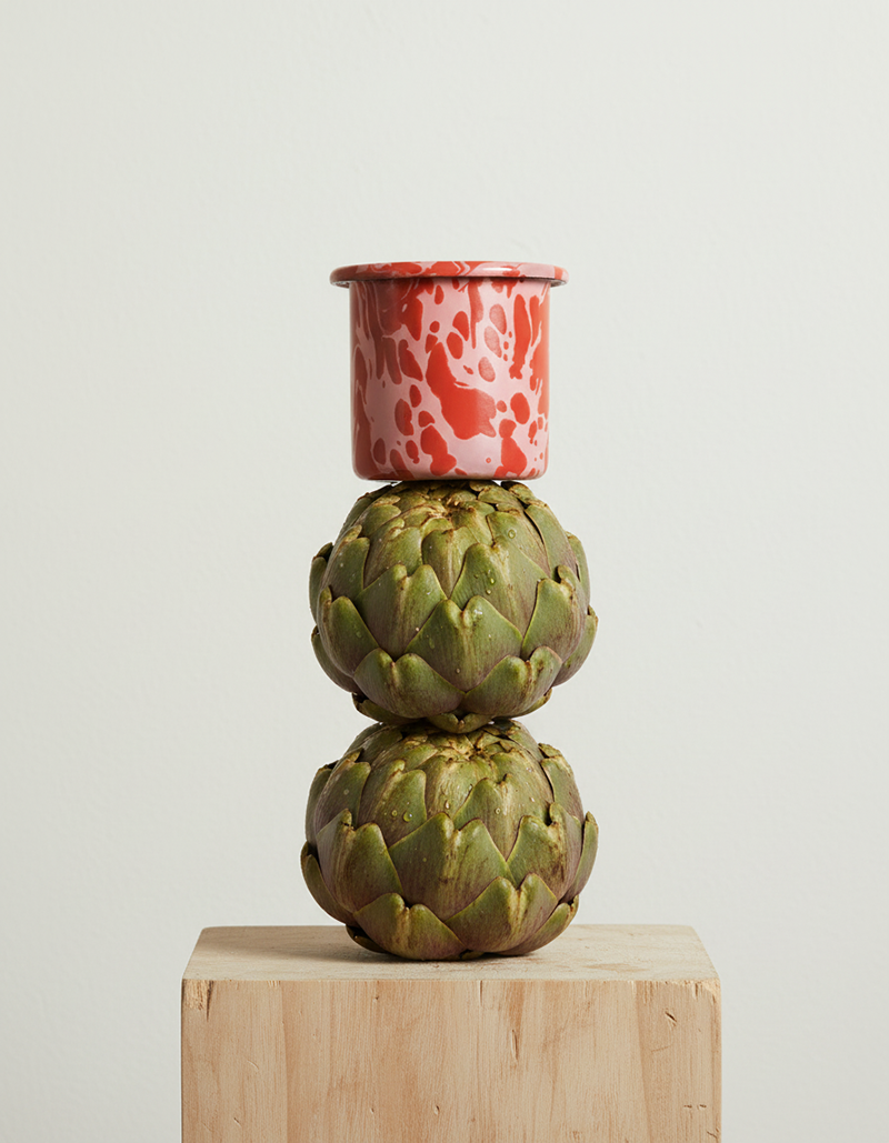 ÉMAÉ STUDIO / Mini-mug, Peony/Tomato