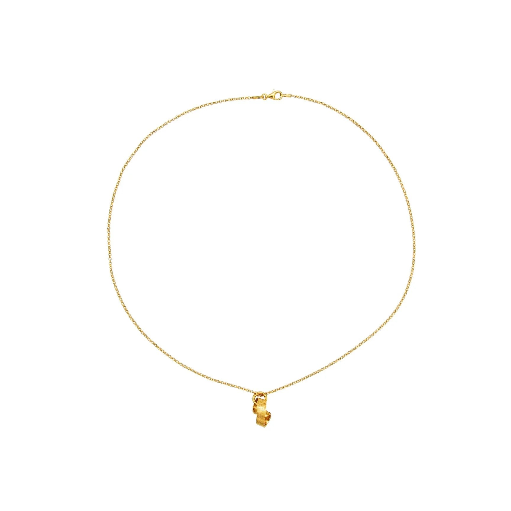 hana kim / Loop Necklace - or