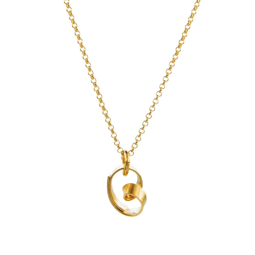 hana kim / Loop Necklace - or
