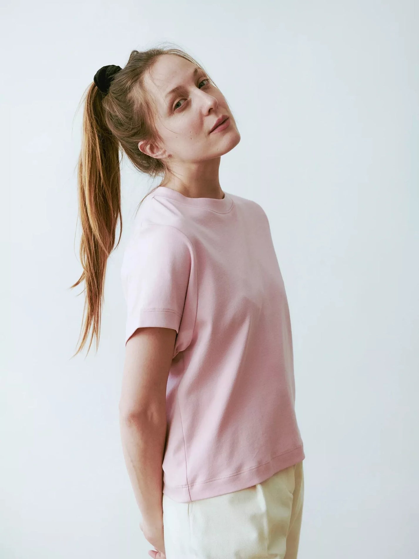 Jungle Folk /  top Ela Crop - Bubble Pink