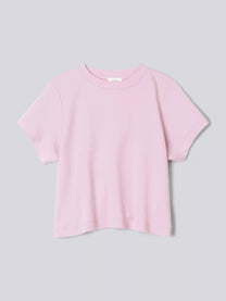 Jungle Folk /  top Ela Crop - Bubble Pink