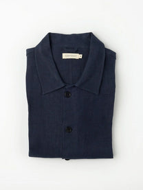 CARPASUS / Sur-Chemise lin Montagnola, Navy