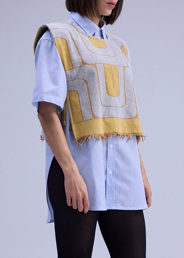 RE/Terry / Top tissu éponge à nœuds - N°11 vintage