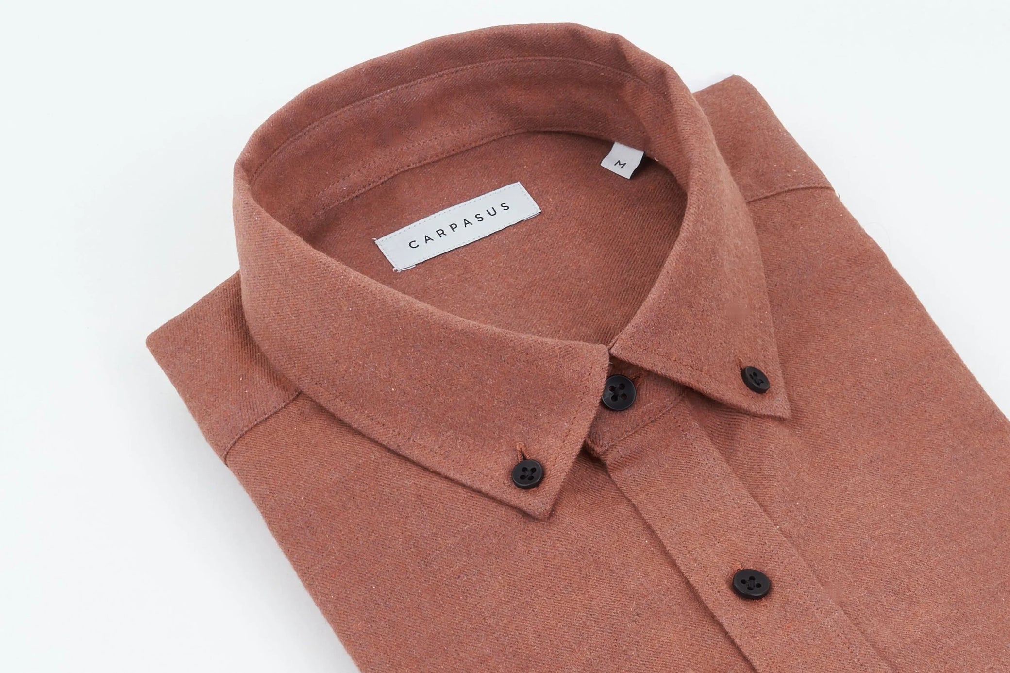 CARPASUS / Chemise flanelle &quot;Populus&quot; - sable