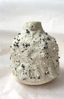 Glay Studio / Small stoneware vase, light blue