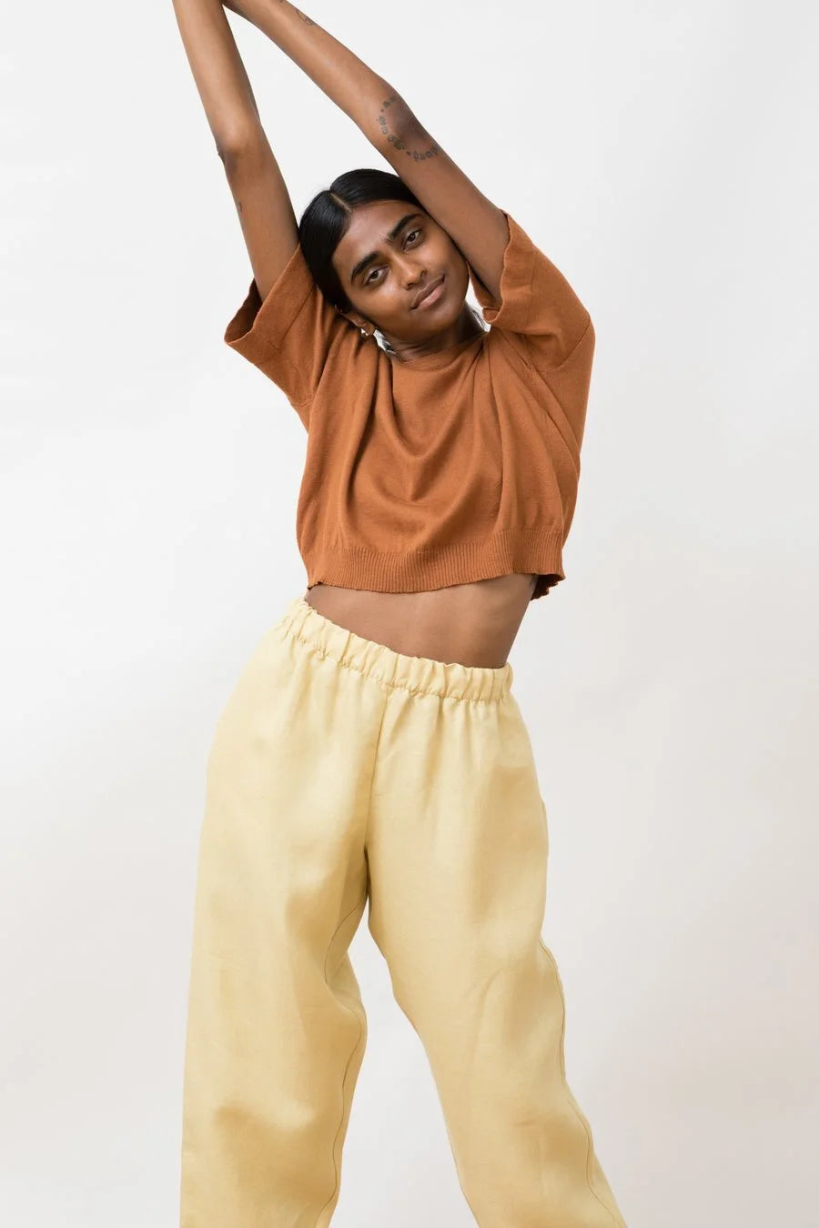 Jungle Folk / Pantalons Viento - paille