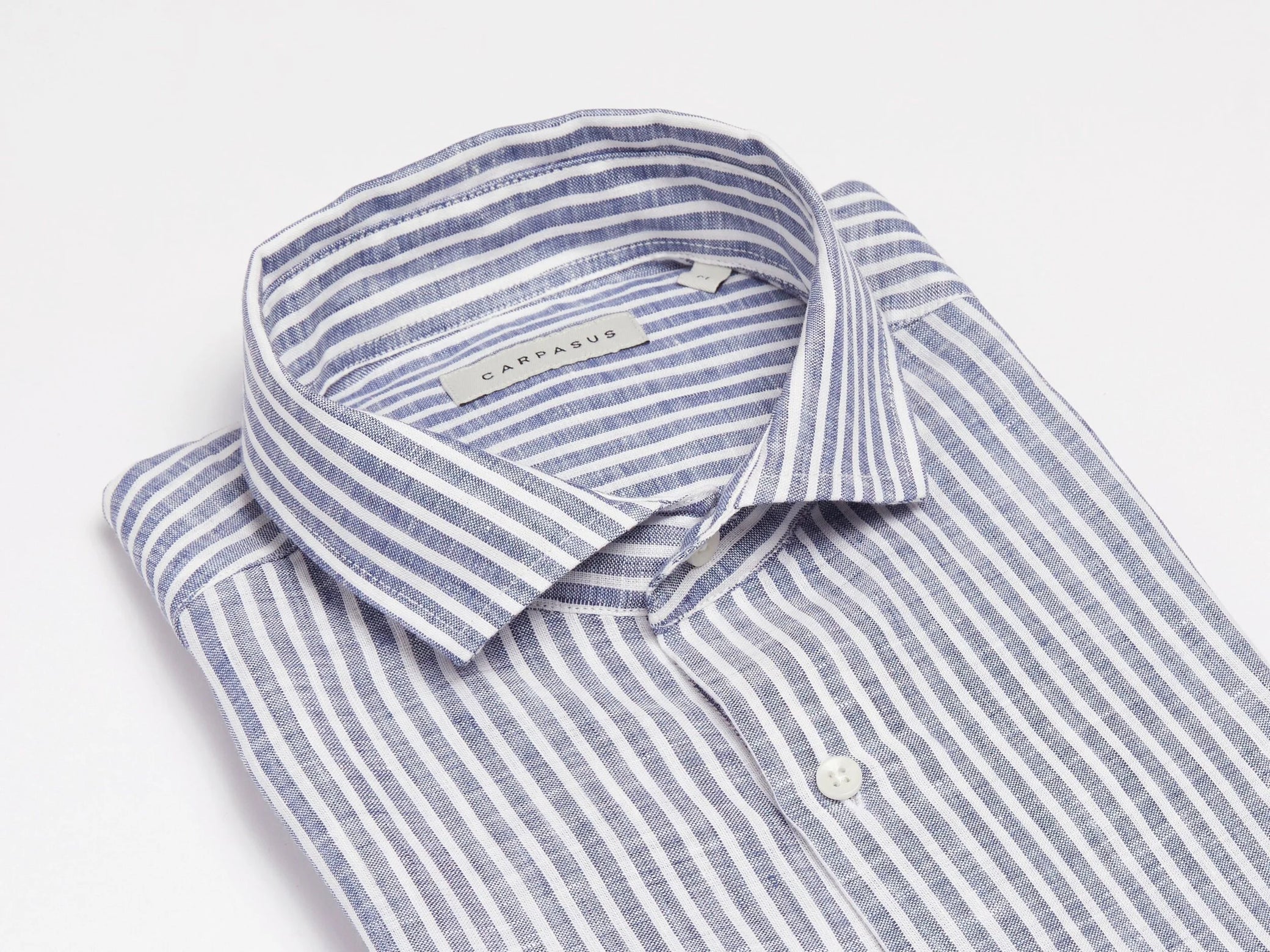 CARPASUS / Chemise Bellerive, navy stripes