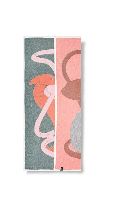 ZigZagZurich / small blanket/beach towel &quot;HIDING&quot;