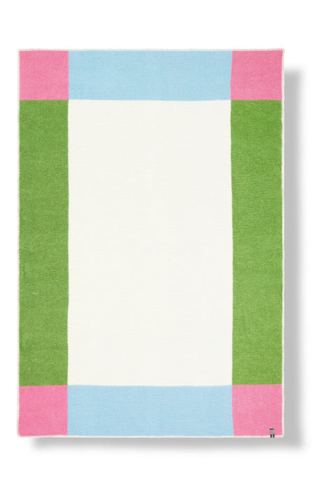 ZigZagZurich  / Plaid en laine « Frame »