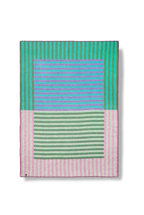 ZigZagZurich  / Plaid en laine &quot;lined Up&quot;